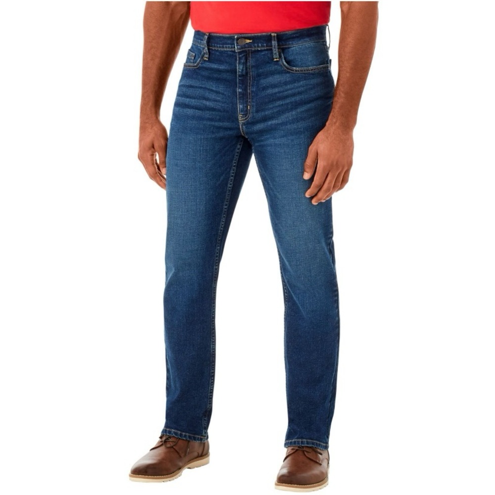 Member's Mark Men's Straight Fit Premium Stretch Denim Jeans 34x34 - NWT